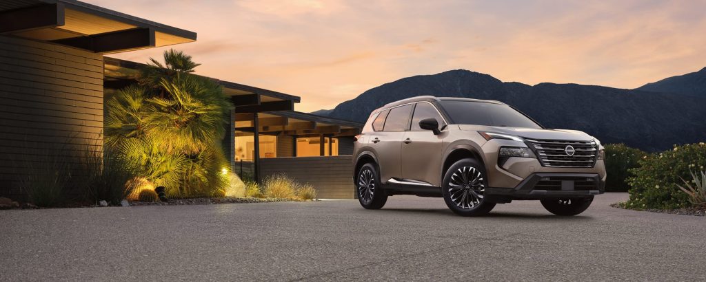 2026 Nissan Rogue in sunset
