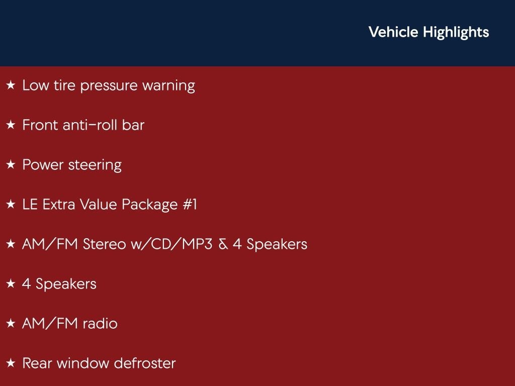 2010 Toyota COROLLA LE