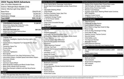 2024 Toyota RAV4 Adventure