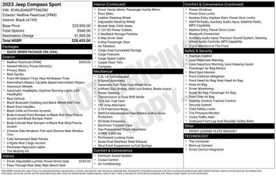 2023 Jeep Compass Sport