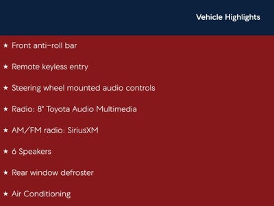 2025 Toyota COROLLA LE