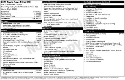 2024 Toyota RAV4 Prime XSE