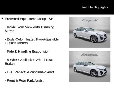 2022 Cadillac CT5 Sport