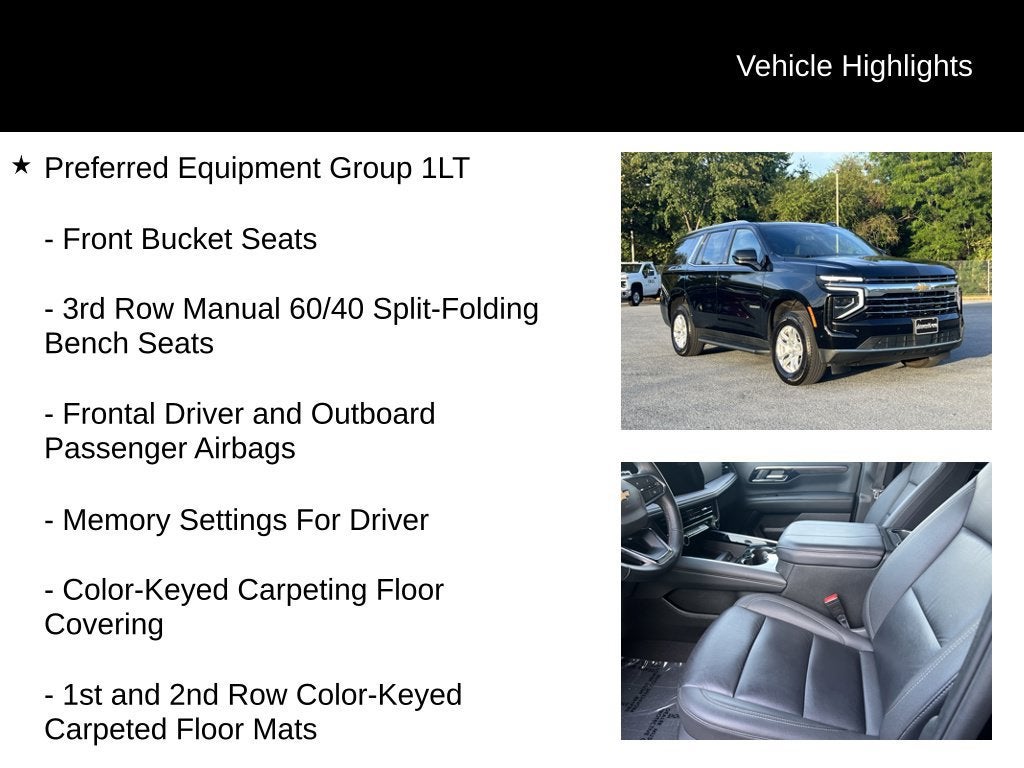 2025 Chevrolet Tahoe LT