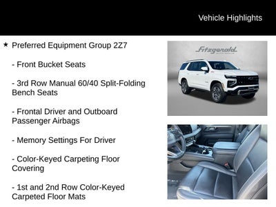 2025 Chevrolet Tahoe Z71