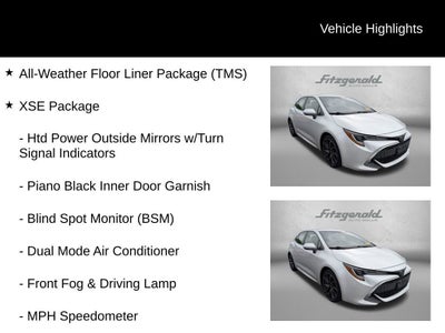 2022 Toyota Corolla Hatchback XSE