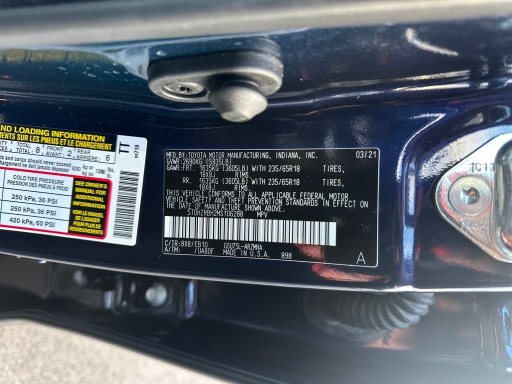 2021 Toyota Highlander XLE