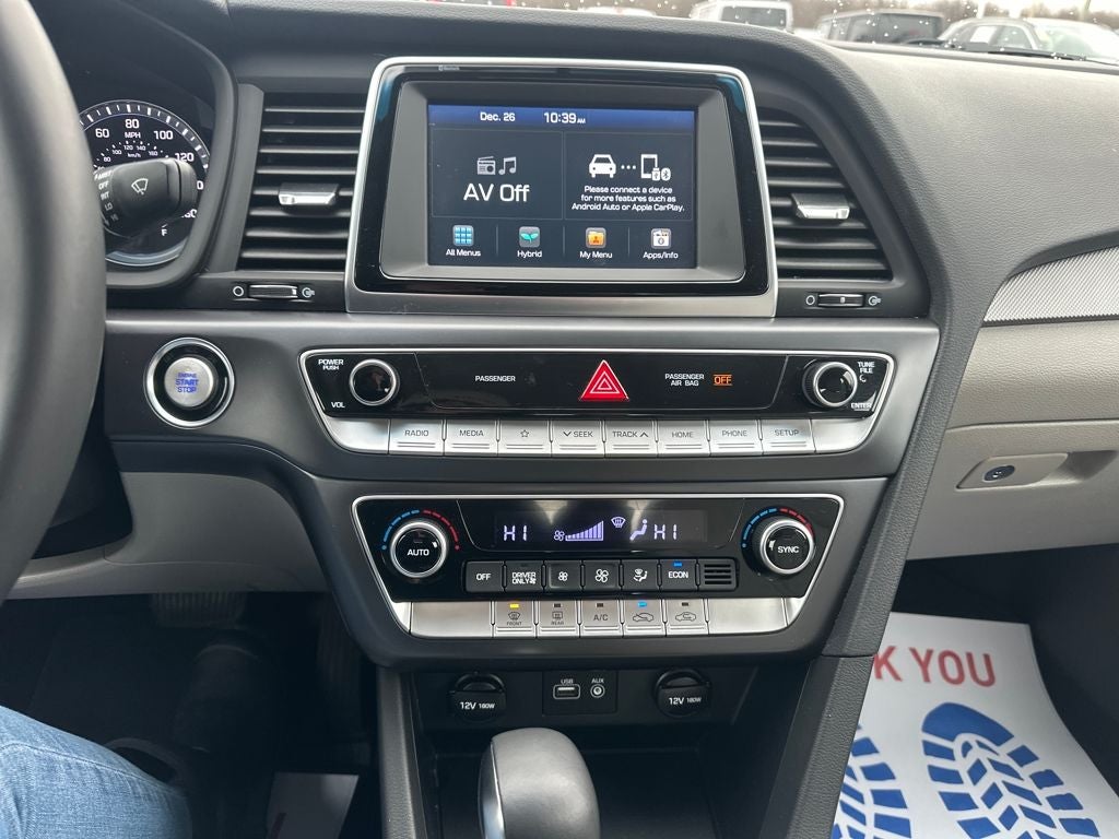 2019 Hyundai Sonata Hybrid SE