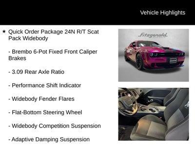 2021 Dodge Challenger R/T Scat Pack Widebody