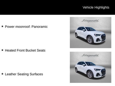 2025 Audi Q3 S line Premium