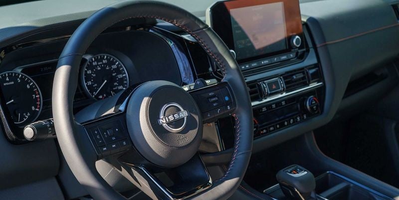 2024 Nissan Pathfinder Rock Creek dashboard