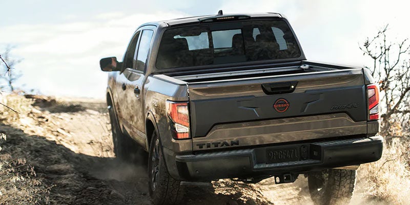 2024 Nissan Titan back view