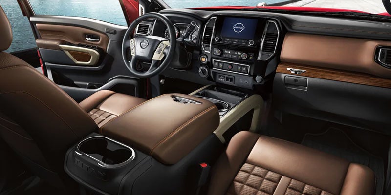 2024 Nissan Titan dashboard