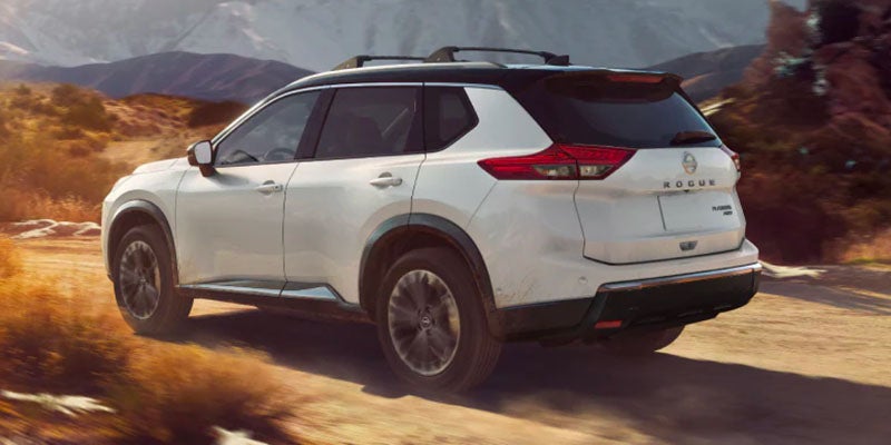 2025 Nissan Rogue driving off-road