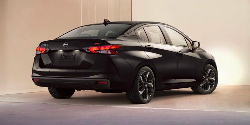 2025 Nissan Versa back view