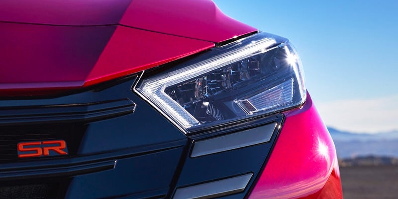 2025 Nissan Versa head light