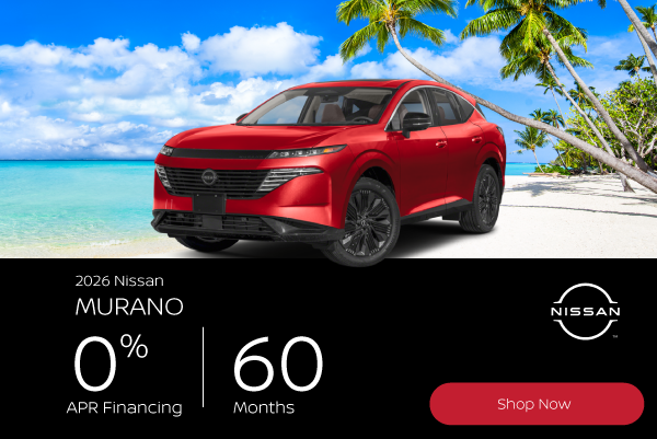 August 2026 Nissan Murano Offer Mobile Banner